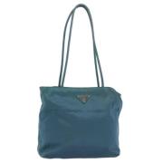 Pre-owned Nylon prada-bags Prada Vintage , Blue , Dames