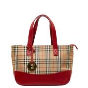 Pre-owned Canvas totes Burberry Vintage , Multicolor , Dames