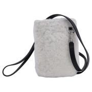 Pre-owned Faux Fur shoulder-bags Jil Sander Pre-owned , White , Dames