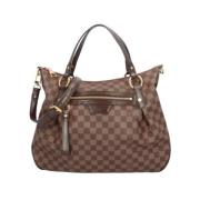 Pre-owned Canvas louis-vuitton-bags Louis Vuitton Vintage , Brown , Da...