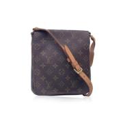 Pre-owned Canvas louis-vuitton-bags Louis Vuitton Vintage , Brown , Da...