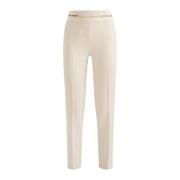 Slimme Ritsbroek met Geo Detail Alviero Martini 1a Classe , Beige , Da...