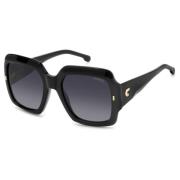 Zwart/Donkergrijs Zonnebril Carrera , Black , Dames