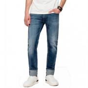 Skinny Jeans Replay , Blue , Heren