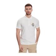 Stijlvolle Polo Shirt Aeronautica Militare , White , Heren