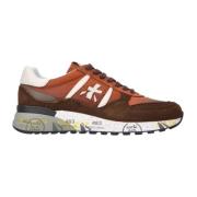 Heren Landeck 6405 Leren Sneakers Premiata , Brown , Heren