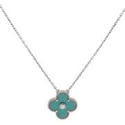 Pre-owned White Gold necklaces Van Cleef & Arpels Pre-owned , Multicol...