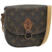 Pre-owned Canvas louis-vuitton-bags Louis Vuitton Vintage , Brown , Da...