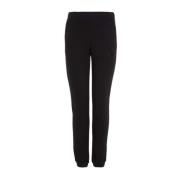 Stretch Katoenen Damesbroek met Elastische Taille Emporio Armani EA7 ,...