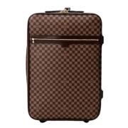 Pre-owned Canvas travel-bags Louis Vuitton Vintage , Brown , Dames