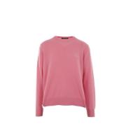 Roze Wollen Trui met Face Logo Acne Studios , Pink , Heren