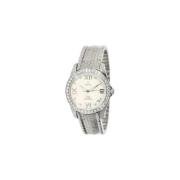 Pre-owned Stainless Steel watches Omega Vintage , White , Dames