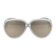 Stijlvolle zonnebril Lw40132I Loewe , Gray , Unisex