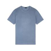 Katoenen Jersey T-shirt Avio Blauw Paul & Shark , Blue , Heren