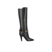 Le Maillon Laarzen, 9,5 cm Hak, 100% Kalfsleer Saint Laurent , Black ,...