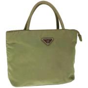 Pre-owned Nylon prada-bags Prada Vintage , Green , Dames