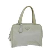 Pre-owned Nylon prada-bags Prada Vintage , Gray , Dames