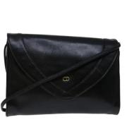 Pre-owned Leather dior-bags Dior Vintage , Black , Dames