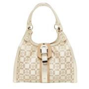 Pre-owned Canvas handbags Versace Pre-owned , Gray , Dames