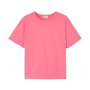 Casual T-shirt Fizo2Ae24 American Vintage , Pink , Dames