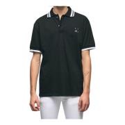 Heren Polo Shirt met Borduurwerk Gaëlle Paris , Black , Heren