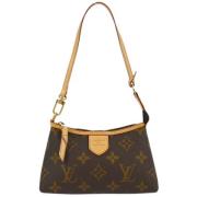 Pre-owned Canvas shoulder-bags Louis Vuitton Vintage , Brown , Dames