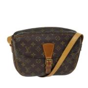 Pre-owned Canvas shoulder-bags Louis Vuitton Vintage , Brown , Dames