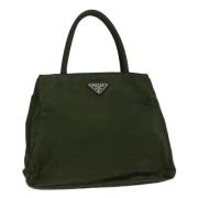 Pre-owned Nylon prada-bags Prada Vintage , Green , Dames