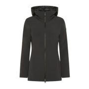 Dames Carit Jas Peuterey , Black , Dames