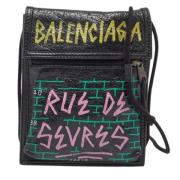 Pre-owned Leather balenciaga-bags Balenciaga Vintage , Multicolor , He...
