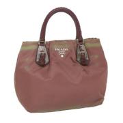 Pre-owned Nylon prada-bags Prada Vintage , Pink , Dames