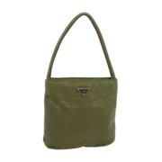 Pre-owned Nylon prada-bags Prada Vintage , Green , Dames