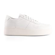 Handgemaakte Witte Monochrome Sneakers National Standard , White , Her...