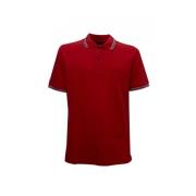 Rode Katoenen Polo Shirt NEW Medinilla Peuterey , Red , Heren