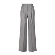 Elegante Gestreepte Broek Hugo Boss , Gray , Dames