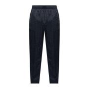 Monogram Broeken Balmain , Blue , Heren