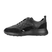 Stijlvolle Sneakers voor Mannen en Vrouwen Geox , Black , Dames