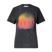 Retro-Print T-Shirt Isabel Marant , Multicolor , Dames