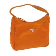 Pre-owned Nylon prada-bags Prada Vintage , Orange , Dames