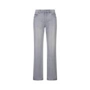 Kristalapplicatie Slim Straight Jeans Purple Brand , Blue , Dames