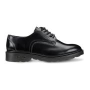 Elegante leren veterschoen Cult , Black , Heren