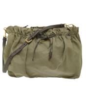 Pre-owned Nylon prada-bags Prada Vintage , Beige , Dames