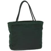 Pre-owned Nylon prada-bags Prada Vintage , Green , Dames