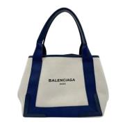 Pre-owned Canvas balenciaga-bags Balenciaga Vintage , Blue , Dames
