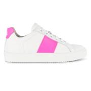 Met de hand gemaakte Neon Pink Sneakers National Standard , Multicolor...
