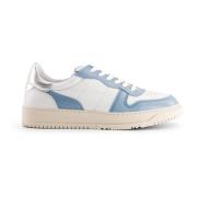 Handgemaakte Ethical Sneakers met Extra Veters National Standard , Blu...