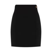 Rok met logo Balmain , Black , Dames