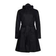 Stijlvolle regenjas Rains , Black , Dames