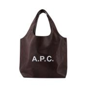 Burgundy Synthetisch Leren Tote Tas A.p.c. , Red , Dames