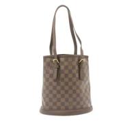 Pre-owned Canvas louis-vuitton-bags Louis Vuitton Vintage , Brown , Da...